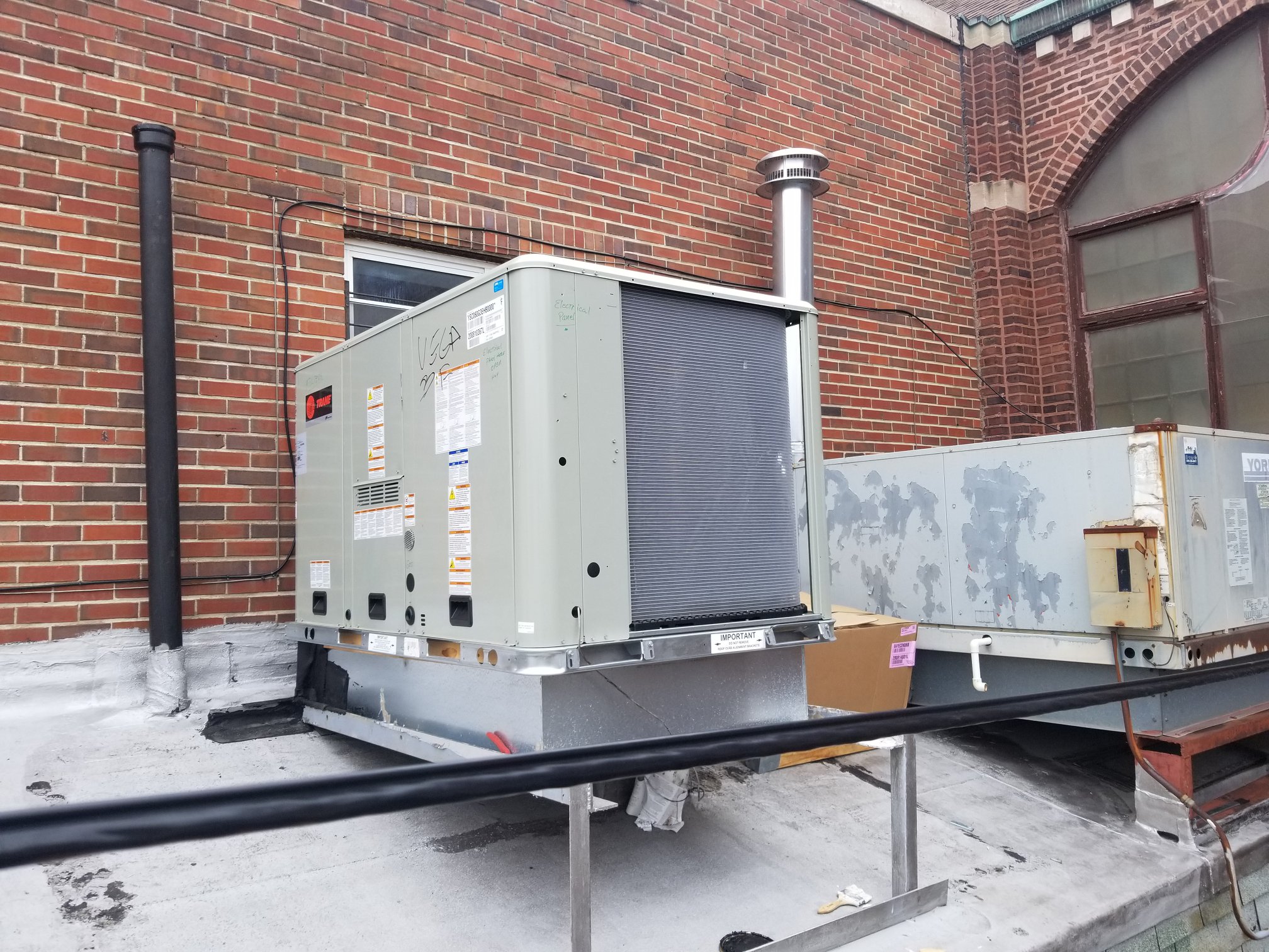 Rooftop Package Unit Install