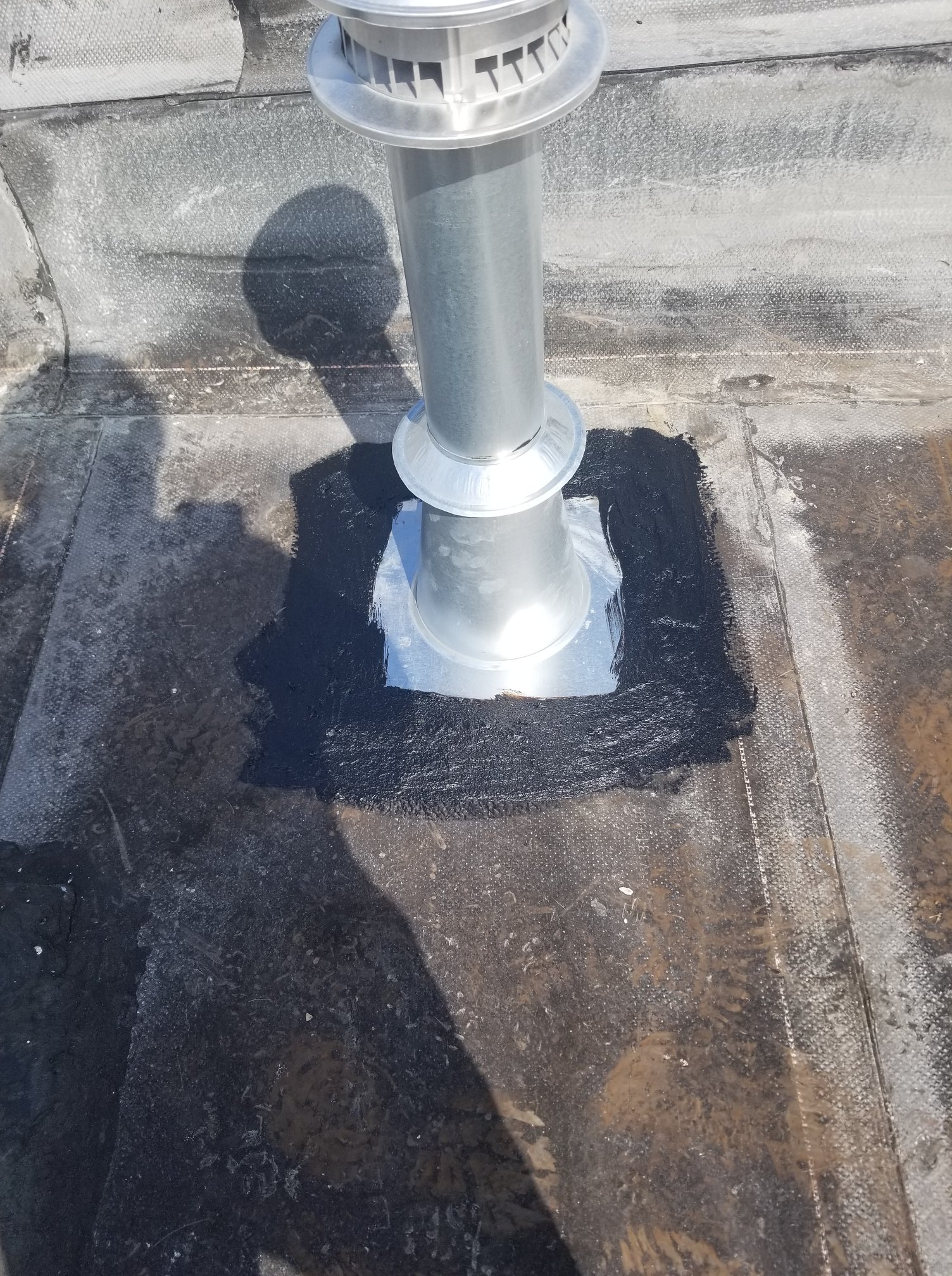 Exhaust Flue & Roof Sealing